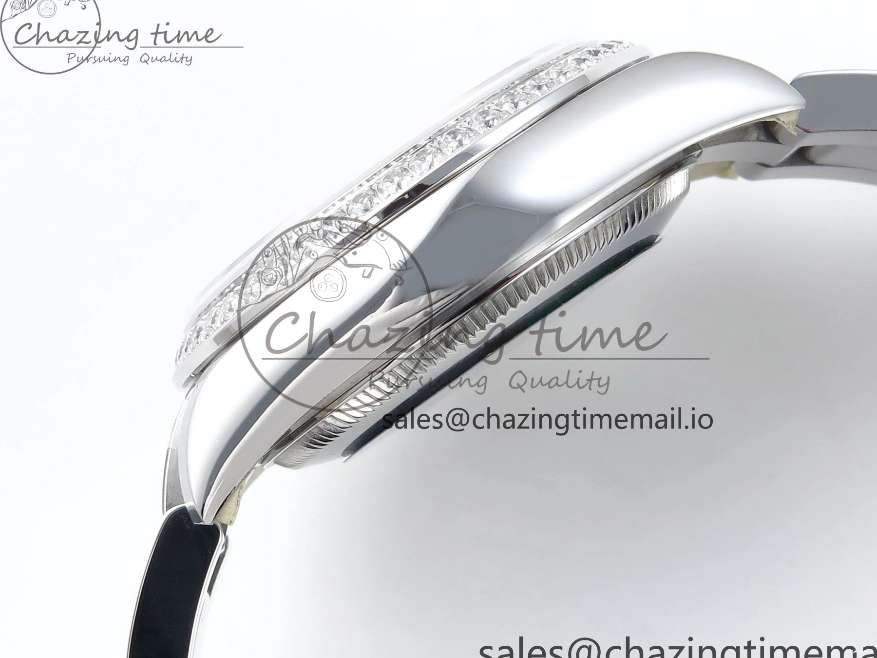 Bracelet Best DateJust Dial Bezel ETA Oyster 1:1 MOP Steel ARF 31 904L Edition Diamonds 2688 White SS 278384RBR on 0328